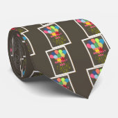 Gelukkige Verjaardag Bro Art Print Stropdas (Opgerold)