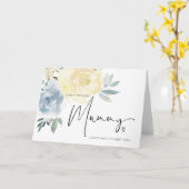 Gelukkige Verjaardag Cadeau Voor Mama Te Zijn Van  Kaart (Gele Bloem)