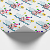 Gelukkige verjaardag cadeaupapier (Hoek)