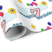 Gelukkige verjaardag cadeaupapier (Rol Hoek)