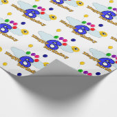 Gelukkige verjaardag cadeaupapier (Hoek)