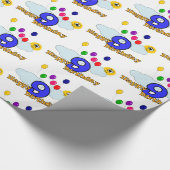 Gelukkige verjaardag cadeaupapier (Hoek)