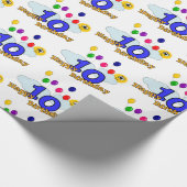 Gelukkige verjaardag cadeaupapier (Hoek)