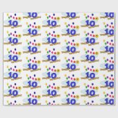 Gelukkige verjaardag cadeaupapier (Vlak)