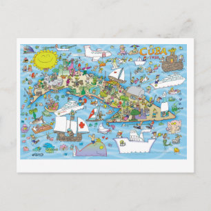 Gelukkige verjaardag Cubaan Briefkaart