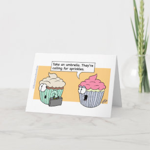 Gelukkige Verjaardag - Cupcake Sprinkles (1) Kaart