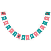 Gelukkige Verjaardag Cupcake Thema Verjaardag Part Vlaggetjes (Alle)