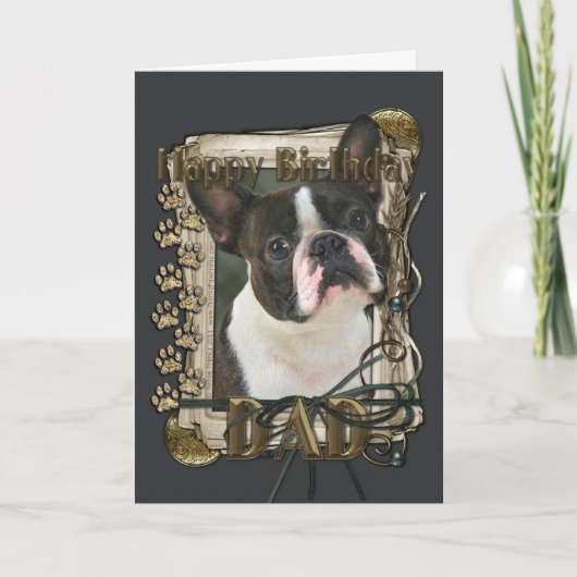 Gelukkige Verjaardag - de Poten van de Steen - Kaart (Voorkant)