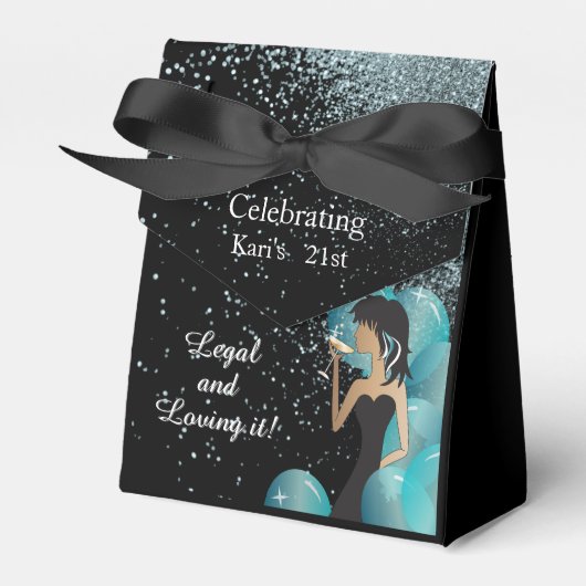 Gelukkige verjaardag Diva Meisje | DIY-naam | turk Bedankdoosjes (Voorkant Zijde)