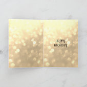 Gelukkige Verjaardag Dochter Eenhoorn ontwerp Kaart (Binnen)