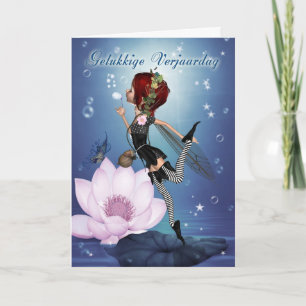 Gelukkige Verjaardag, Flemish - Dutch Birthday Car Kaart