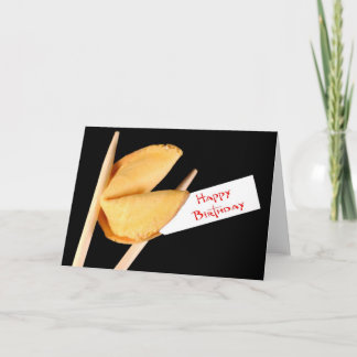Gelukkige verjaardag Fortune Cookie Kaart