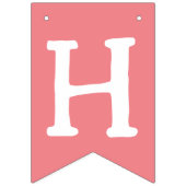 Gelukkige Verjaardag Foto Kinderen Verjaardag Roze Vlaggetjes (Tweede vlag)