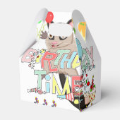 Gelukkige Verjaardag Gable Favor Box Possum Cake Bedankdoosjes (Achterkant)