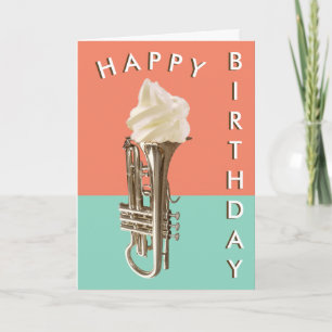 Gelukkige Verjaardag Grappige Muziek Humor Ijsje H Kaart