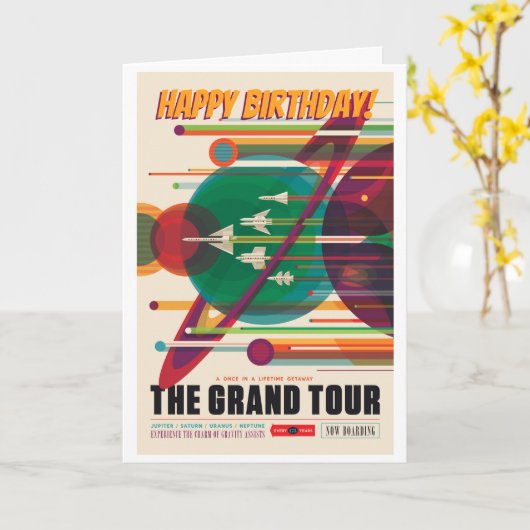 Gelukkige verjaardag! Grote Ronde van het Zonneste Kaart (Gele Bloem)