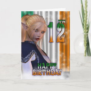 Gelukkige verjaardag Iers, Elf Kaart