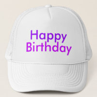 Gelukkige Verjaardag in Paarse en Magenta Party
