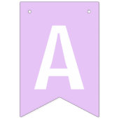 Gelukkige verjaardag in pastelkleuren vlaggetjes (Derde vlag)