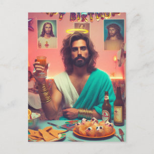 Gelukkige Verjaardag Jezus Briefkaart