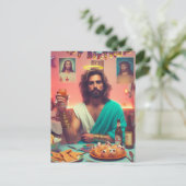 Gelukkige Verjaardag Jezus Briefkaart (Staand voorkant)