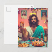 Gelukkige Verjaardag Jezus Briefkaart (Voorkant / Achterkant)