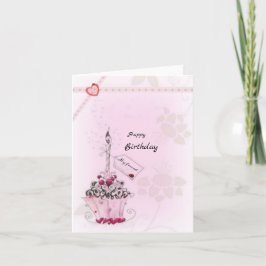 Gelukkige verjaardag kaart