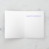 Gelukkige Verjaardag Kaart (Binnen)