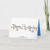 gelukkige verjaardag kaart (Achterkant)