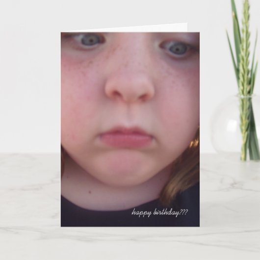 gelukkige verjaardag??? kaart (Voorkant)