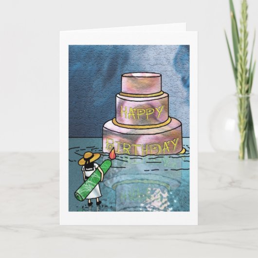 Gelukkige Verjaardag Kaart (Voorkant)