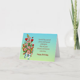 Gelukkige verjaardag kaart