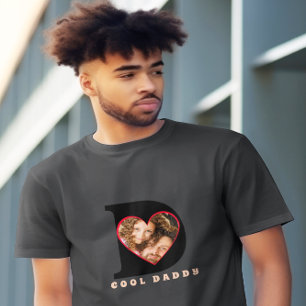 Gelukkige Verjaardag, Keepsake Foto Pap Hart Colla T-shirt