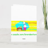 Gelukkige verjaardag kerel kaart (Achterkant)