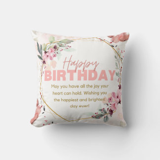 Gelukkige Verjaardag kussen cadeau
