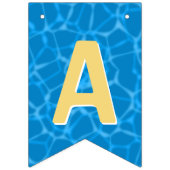 Gelukkige Verjaardag l Pool Party l Dessert Vlaggetjes (Derde vlag)