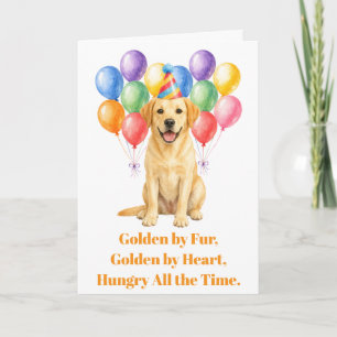 Gelukkige verjaardag Labradors hond huisdier feest Kaart