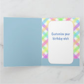 Gelukkige Verjaardag Lachende Corgi Cartoon Kaart (Binnen)