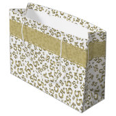 Gelukkige Verjaardag Leeftijd 55 Nummer Patroon Go Groot Cadeauzakje (Achterkant Gekanteld)