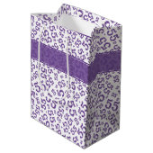 Gelukkige Verjaardag Leeftijd 55 Nummer Patroon Pa Medium Cadeauzakje (Achterkant Gekanteld)