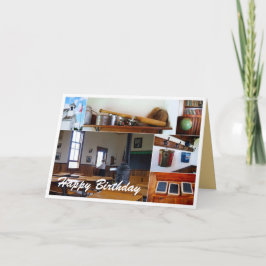 Gelukkige Verjaardag, Leraar, Schoolhuis Kaart