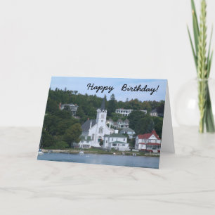 Gelukkige verjaardag Mackinaw Island Kaart