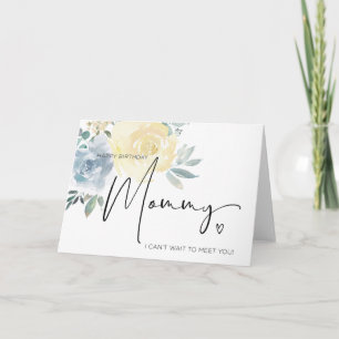 Gelukkige Verjaardag Mama Van Baby Bump Mama To Be Kaart