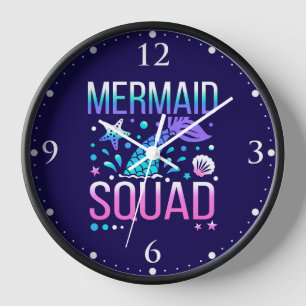 Gelukkige verjaardag Meermin Squad Oceaan Feest De