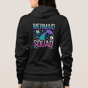Gelukkige verjaardag Meermin Troep Oceaan Feest De Hoodie