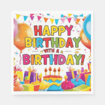 Gelukkige verjaardag met een verjaardag