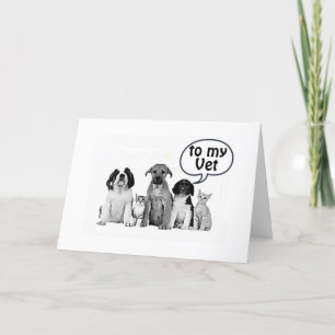 GELUKKIGE VERJAARDAG ** MIJN DIERENARTS ** EN VRIE KAART