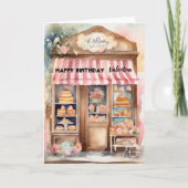 Gelukkige Verjaardag Mijn Kleine Prinses Taarten Kaart (Voorkant)