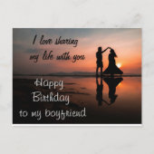 Gelukkige verjaardag mijn vriend briefkaart (Voorkant)