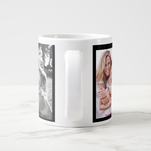 Gelukkige verjaardag moeder, beste moeder, aangepa extra grote beker (Achterkant)